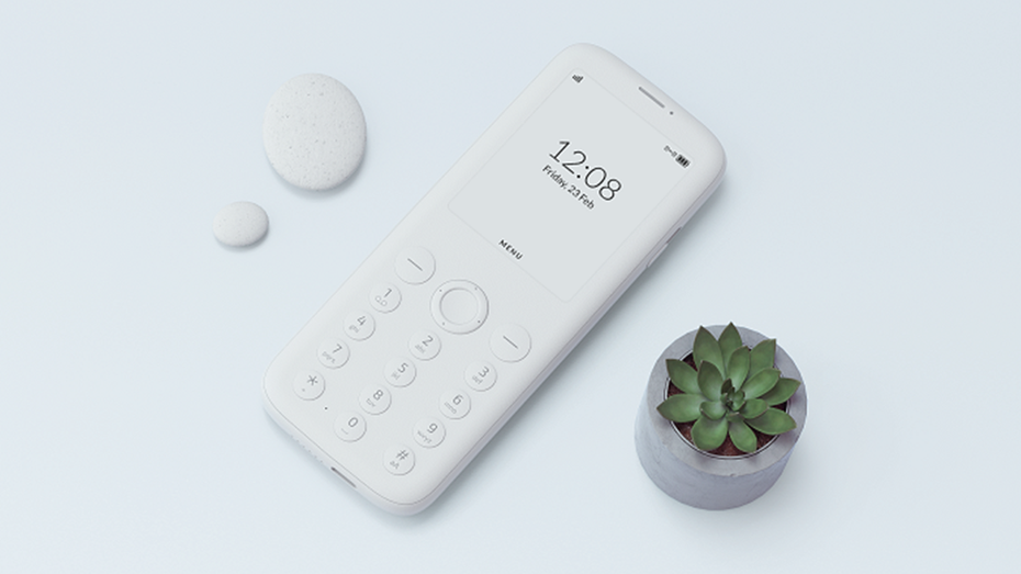 Das Mudita Pure ist schick. (Foto: Mudita) Mudita Pure: Minimalistisches Handy mit E-Ink-Display und 14 Tagen Standby-Zeit