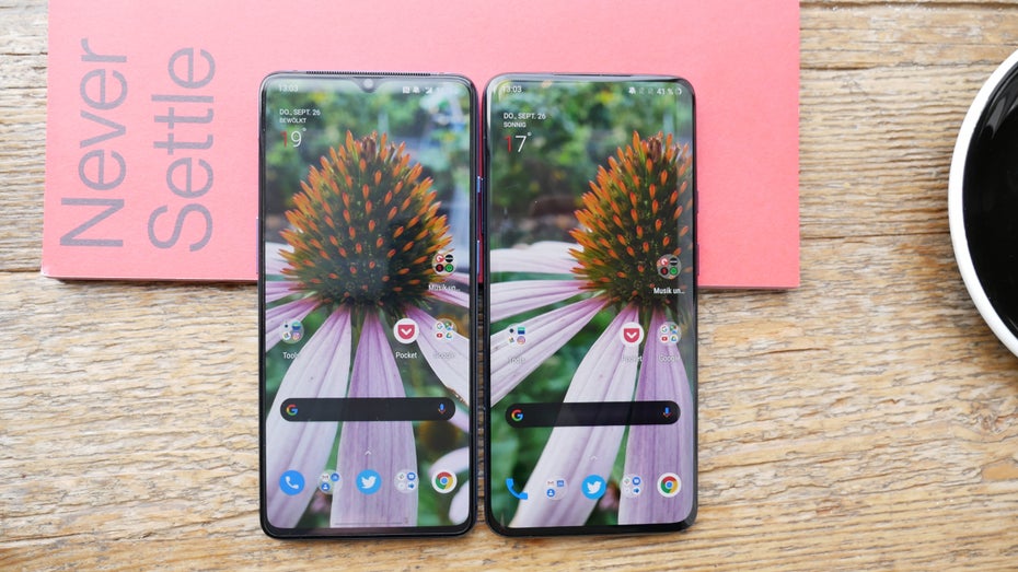 Oneplus 7T vs Oneplus 7 Pro. (Foto: t3n)