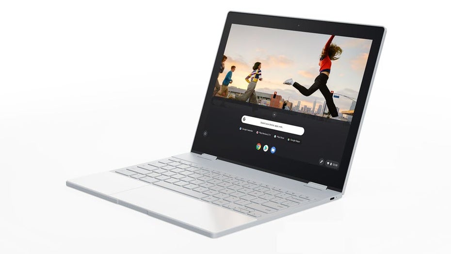 Das Pixelbook der ersten Generation. (Foto: Google) Pixelbook Go: Viele Details zu Googles neuem Chromebook
