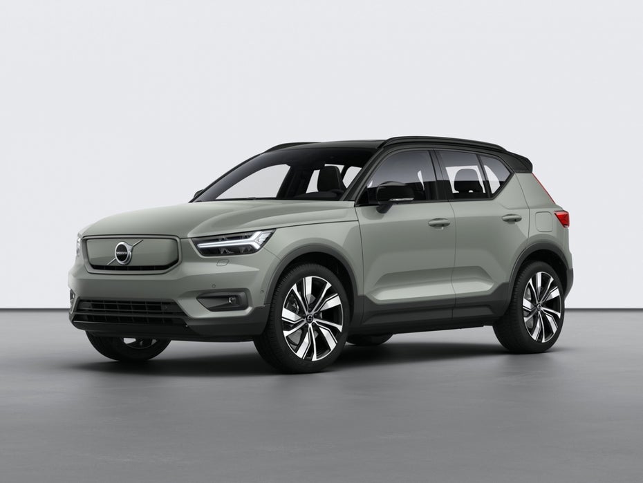 Der Volvo XC40 Recharge. Das Recharge im Namen markiert elektrische Antriebe. (Foto: Volvo)