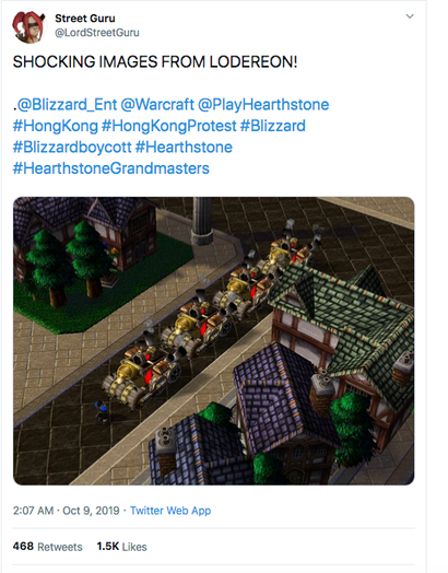 Twitter-Nutzer protestieren gegen Activision Blizzard. (Screenshot: t3n)