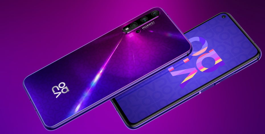 Huawei Nova 5T in Midsummer Purple. (Bild: Huawei)