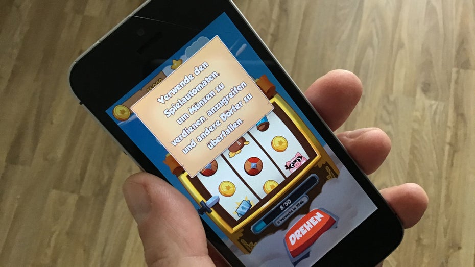 Die App Coin Master. (Foto: Enno Park) Nach Böhmermann-Sendung: Indizierungsverfahren gegen Coin Master