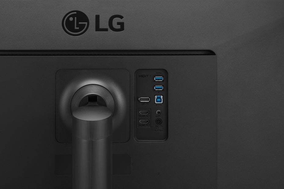 Der LG-Monitor 34WL85C. (Bild: LG)