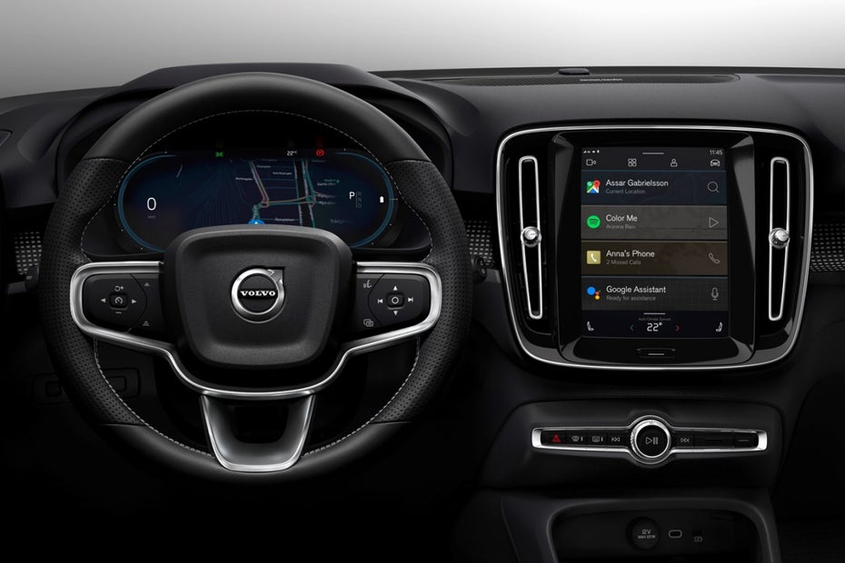 Android erkennt der geneigte Nutzer auf den ersten Blick nicht. (Foto: Volvo)