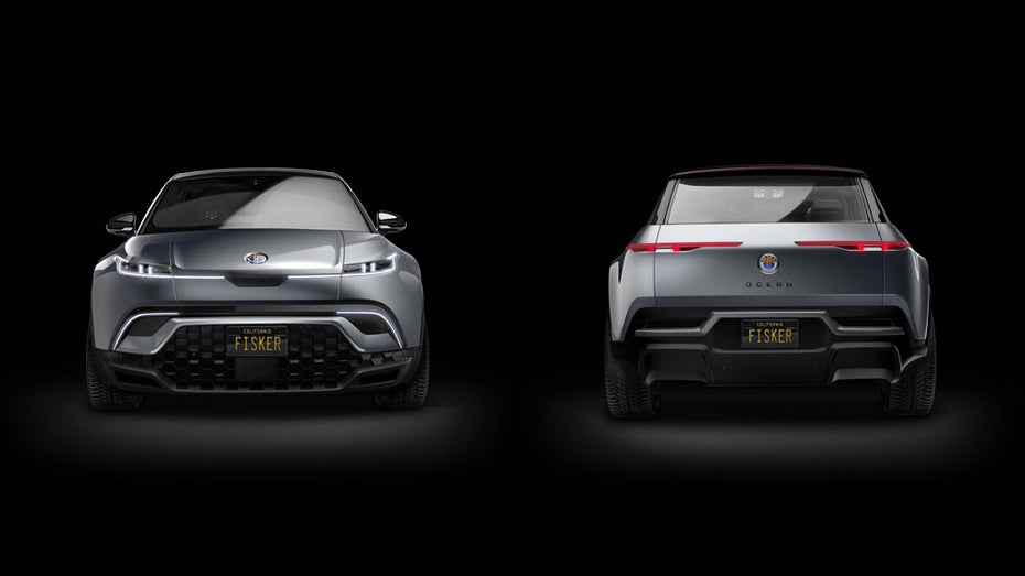 Fisker stellt den elektrischen SUV Ocean auf der CES vor. (Foto: Fisker) CES 2020: Fisker zeigt den E-SUV Ocean, das „nachhaltigste Auto“ der Welt