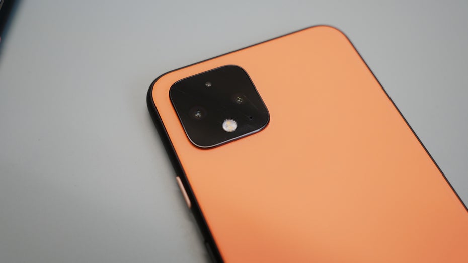 Google Pixel 4 in „Oh so orange“. (Foto: t3n)