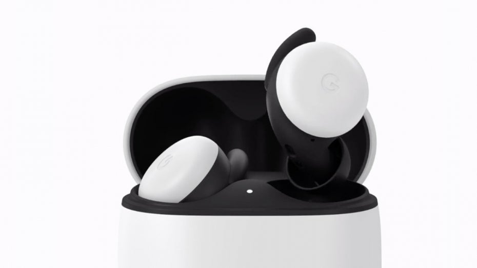 Googles Pixel Buds True-Wireless-Stöpsel lassen sich im Case aufladen. (Bild: Google)