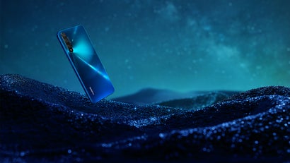 Huawei Nova 5T in Crush Blue. (Bild: Huawei)