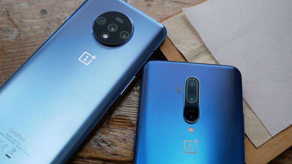 Triple-Cam mal zwei: Oneplus 7T (links) vs Oneplus 7T Pro. (Foto: t3n)