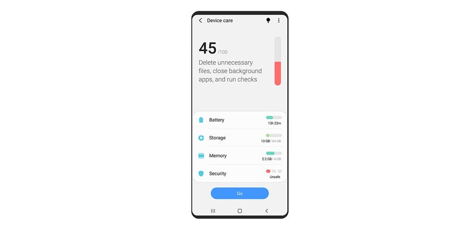 Samsung One UI 2 auf Android 10 mit mehr System-Kontrolle. (Bild. Samsung)