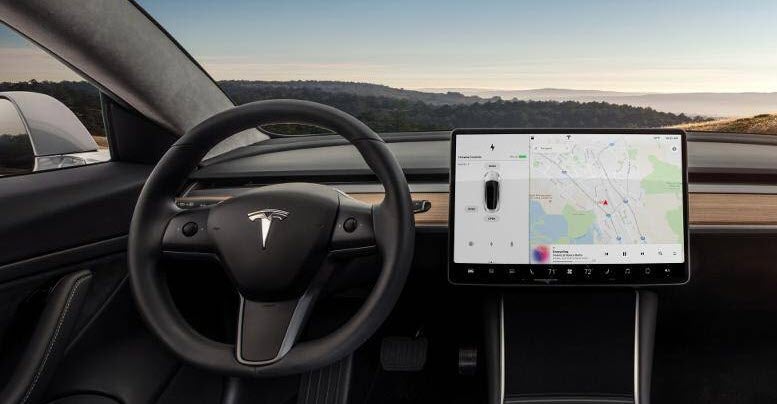 Die aktuelle Situation im Model 3. (Foto: Tesla)