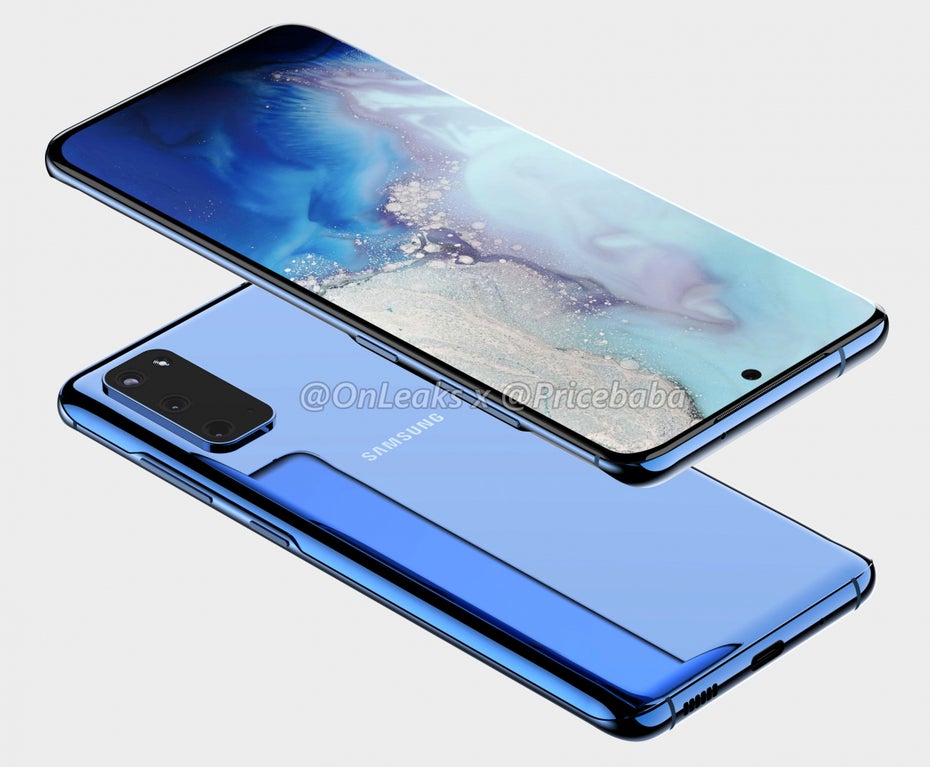 Samsung Galaxy S11e Renderbild. (Bild: Pricebaba; Onleaks)