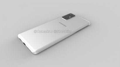 Samsung-Galaxy-S20-Renderbild. (Bild: Onleaks; 91 Mobiles)