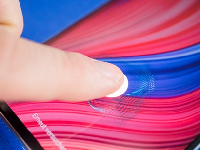 Xiaomi Mi Note 10 im Test - Fingerabdruckscanner