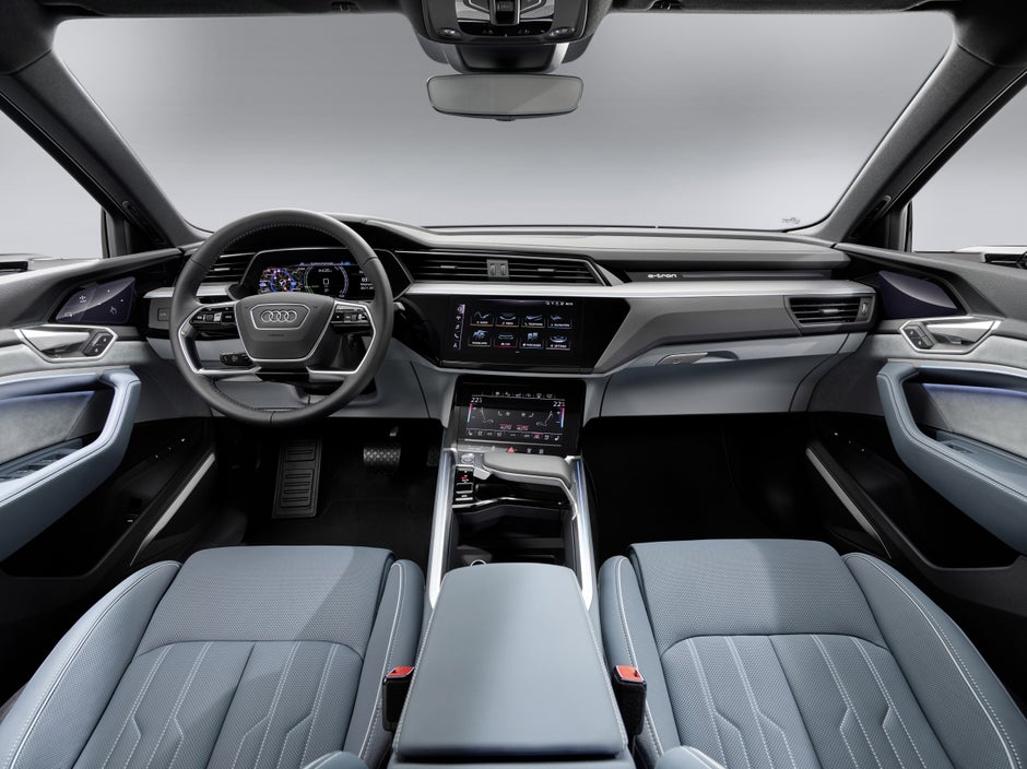 Audi E-Tron Sportback Innenraum. (Foto: Audi)