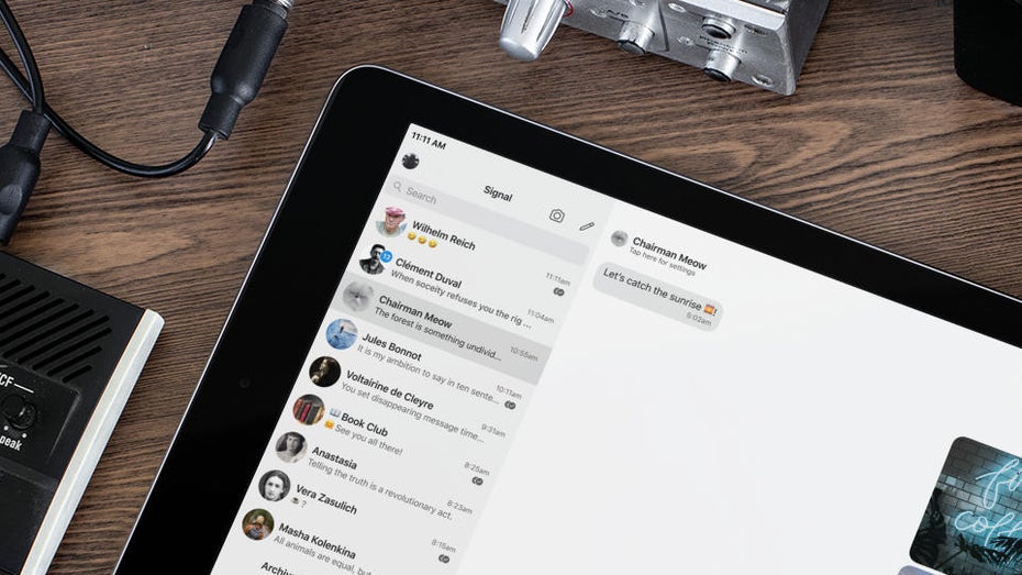 Signal: Verschlüsselte Whatsapp-Alternative unterstützt jetzt auch iPads Signal: Verschlüsselte Whatsapp-Alternative unterstützt jetzt auch iPads