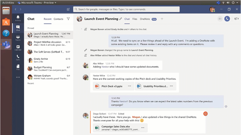 Microsoft Teams gibts nun auch nativ für Linux