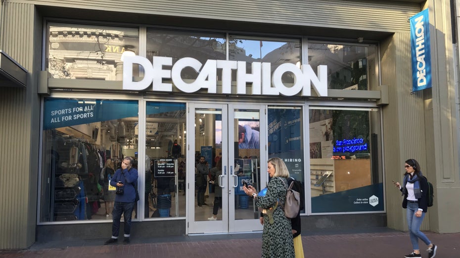 Eingang zum Decathlon-Store in San Francisco. (Foto: t3n/Jochen G. Fuchs)