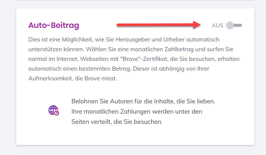 Hier schalten wir die automatische Verteilung ab. (Screenshot: t3n)