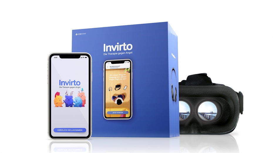 Mit VR gegen die Angst: Invirto bietet App-Therapie und Virtual Reality