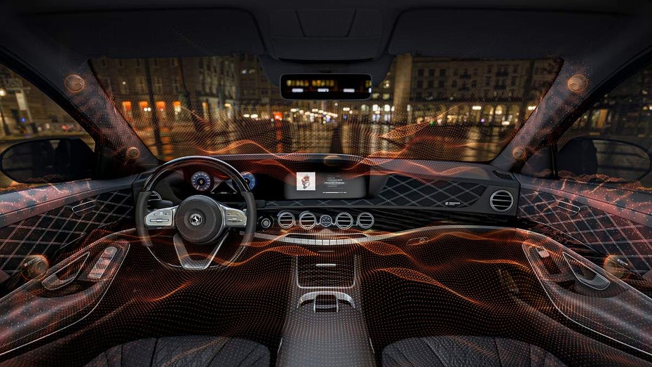 CES 2020: Sennheiser und Continental stellen Auto-Soundsystem ohne Lautsprecher vor