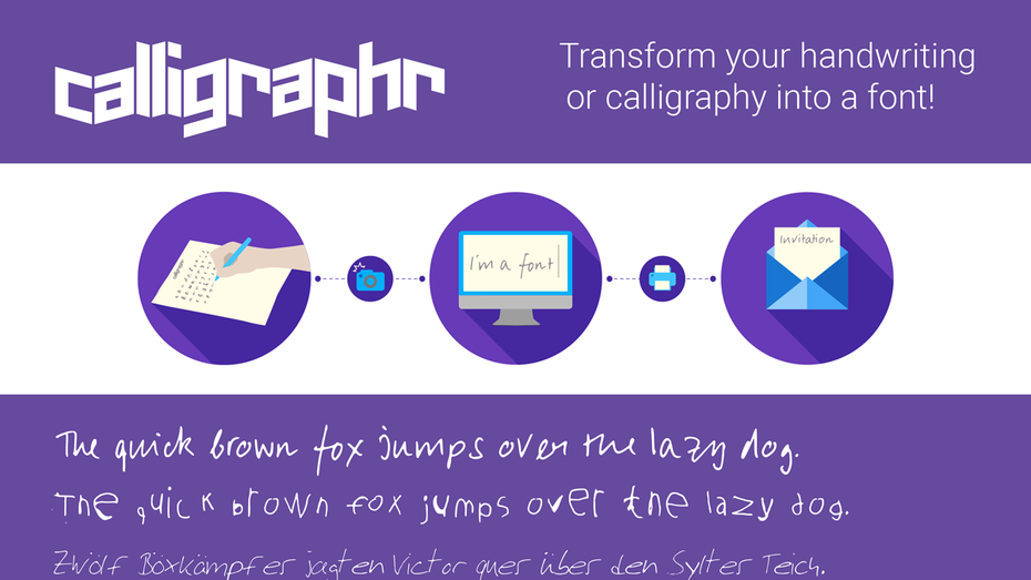 Dieses Tool macht aus deiner Handschrift einen Font – kostenlos