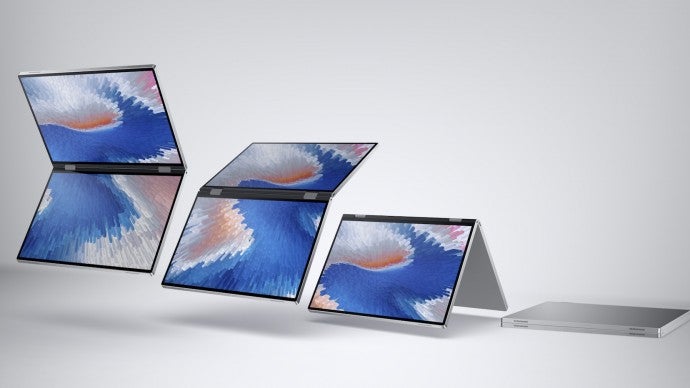 Dell zeigt Klapp- und Falt-Notebooks Duet und Ori Dell zeigt Klapp- und Falt-Notebooks Duet und Ori