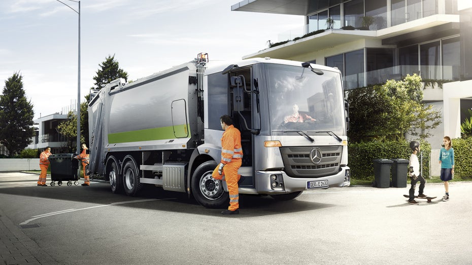 E-Econic: Daimler kündigt vollelektrischen Müllwagen an