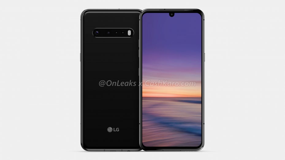 LG G9. (Renderbild: Cashkaro)