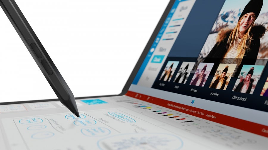 Thinkpad X1 Fold: Lenovos Notebook mit Faltdisplay ist fertig – kostet ab 2.500 Dollar