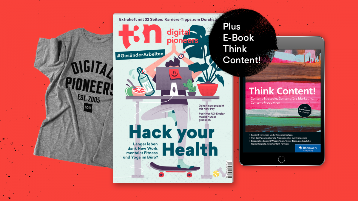 Think Content: Sichere dir jetzt das Marketing-Standardwerk zu deinem t3n Abo Think Content: Sichere dir jetzt das Marketing-Standardwerk zu deinem t3n Abo