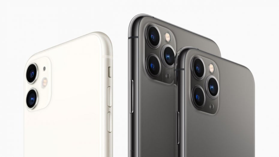 Apple iPhone 11 Familie. (Bild: Apple)