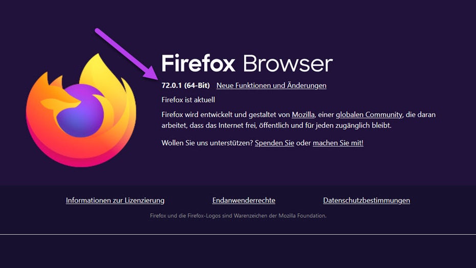 Zero-Day-Exploit: Firefox-Update auf 72.0.1 schließt gefährliche Lücke Zero-Day-Exploit: Firefox-Update auf 72.0.1 schließt gefährliche Lücke