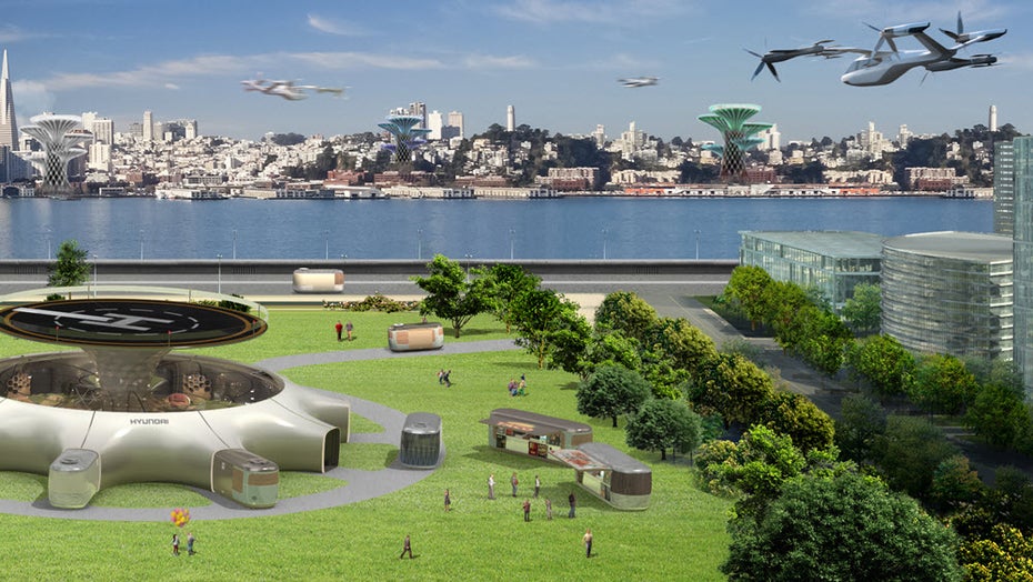 CES 2020: Hyundai stellt Flugtaxi vor CES 2020: Hyundai stellt Flugtaxi vor