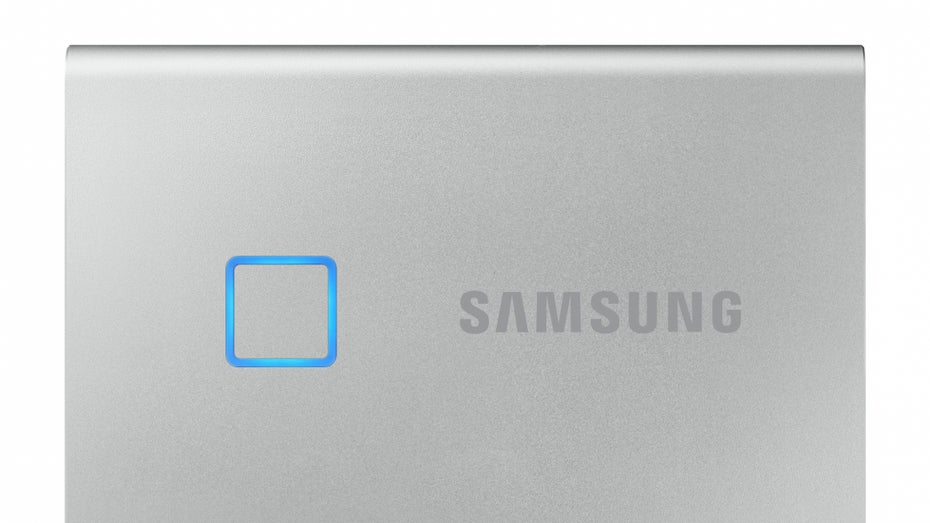 Samsung T7 Touch: Diese externe SSD lässt sich per Fingerabdruck entsperren