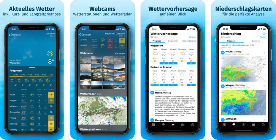 Bergfex/wetter auf dem iPhone