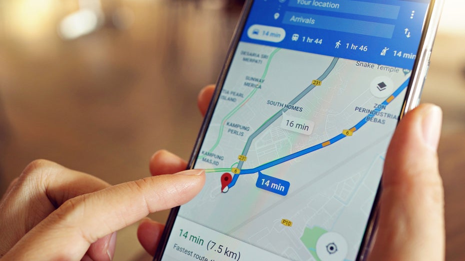 Google hat künftige Funktionen von Google Maps vorgestellt. (Foto: Shutterstock) Google Maps’ „Immersive View“ kombiniert Street View mit Satellitenbildern