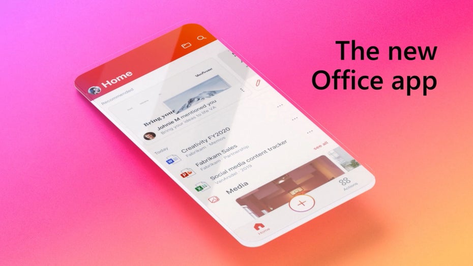 Word, Excel und Powerpoint in einer App: Neue Office-App ab sofort für Android und iPhones verfügbar Word, Excel und Powerpoint in einer App: Neue Office-App ab sofort für Android und iPhones verfügbar