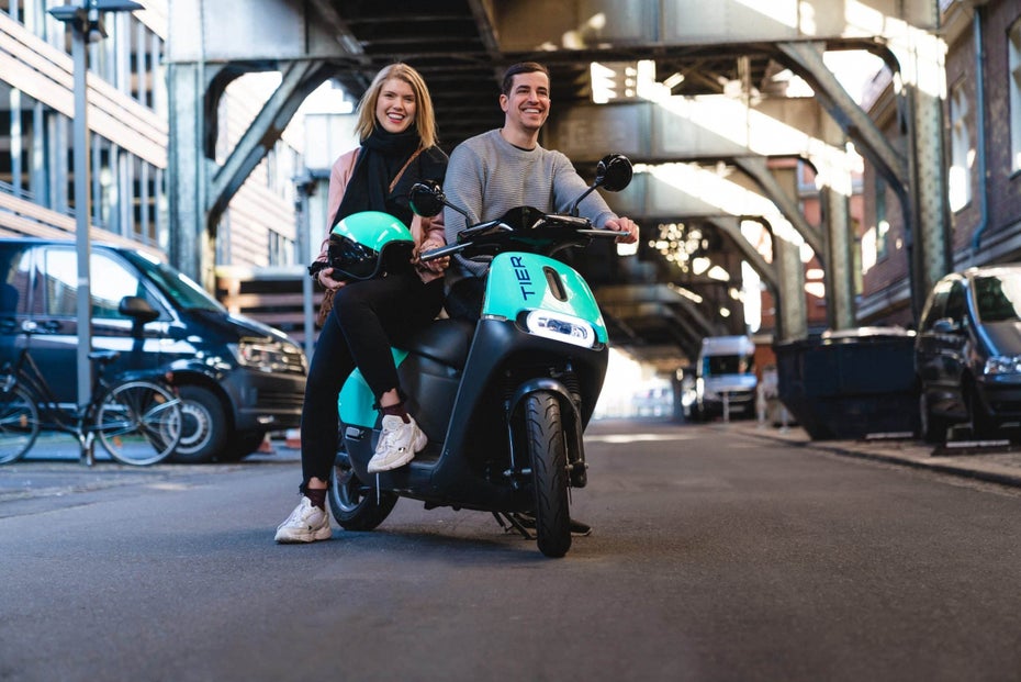 Tier übernimmt Roller-Flotte von Bosch-Tochter Coup. (Foto: Tier Mobility)