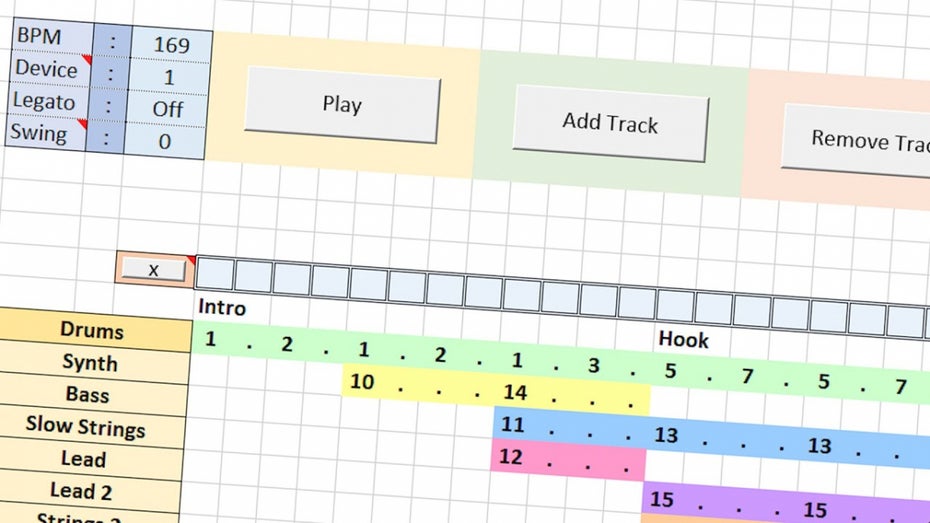 Mit Tabellenkalkulation zum Popstar: So macht ihr Musik in Excel