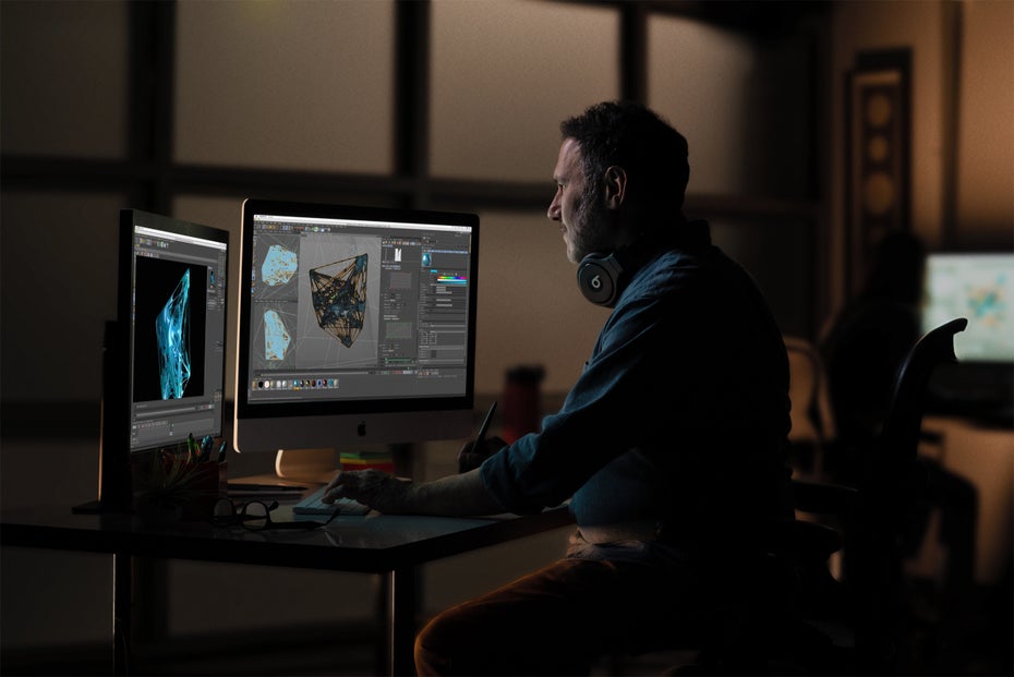 Video Editing am iMac 27 2019