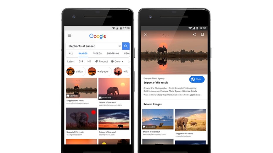 Google bringt Lizenzinformationen in die Bildersuche Google bringt Lizenzinformationen in die Bildersuche