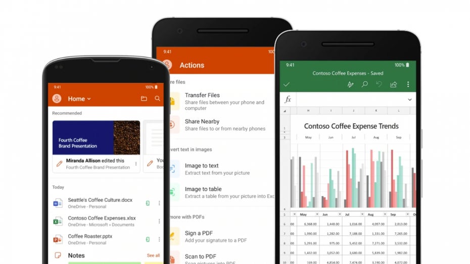 Microsoft Office App. (Bild. Microsoft)