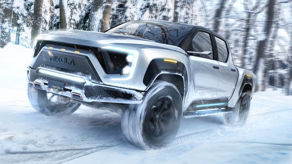 Badger: Mit diesem E-Pick-up-Truck will Nikola Tesla Konkurrenz machen