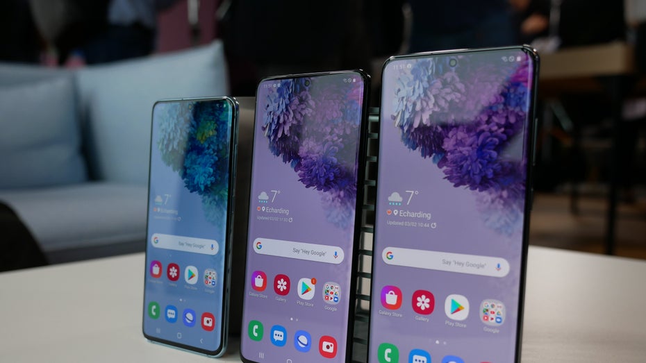 Samsung: Galaxy S20 startet schwächer als die Vorgänger