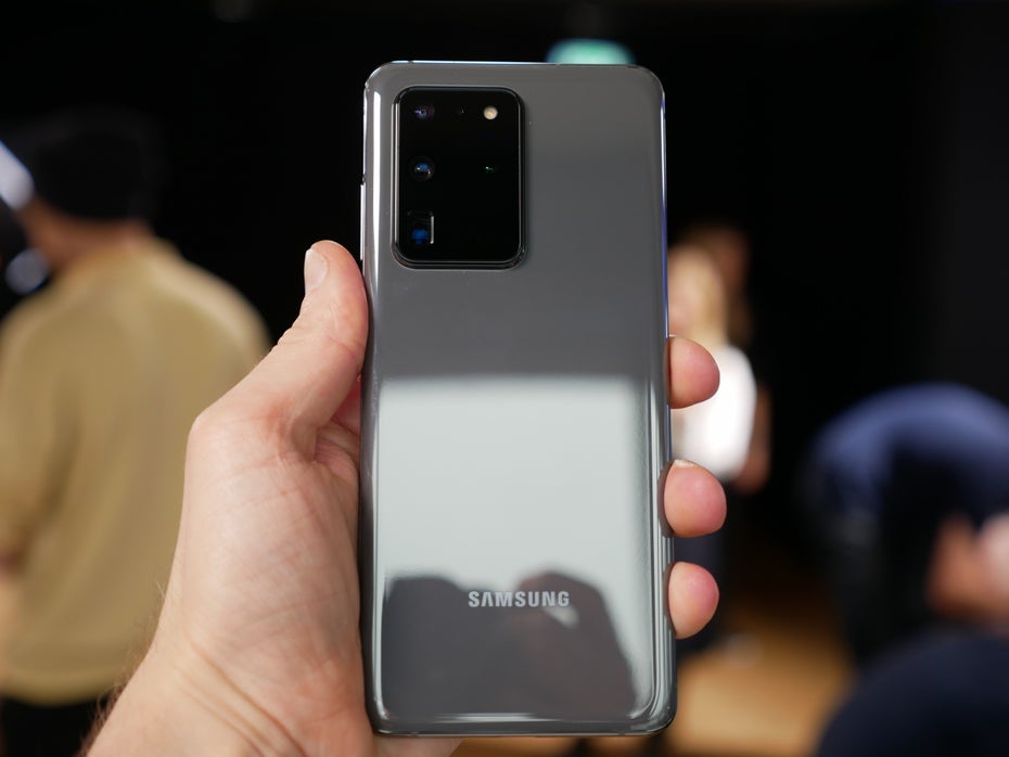 Samsung Galaxy S20 Ultra von hinten. (Foto: t3n)