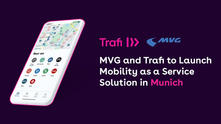 Trafi-App: München will alle Mobilitätsanbieter unter einen Hut bekommen