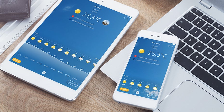 Wetter.com auf iPhone und iPad