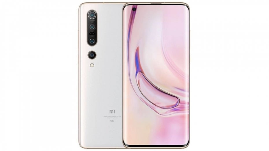 Xiaomi Mi 10 Pro in Weiß. (Bild: Xiaomi)